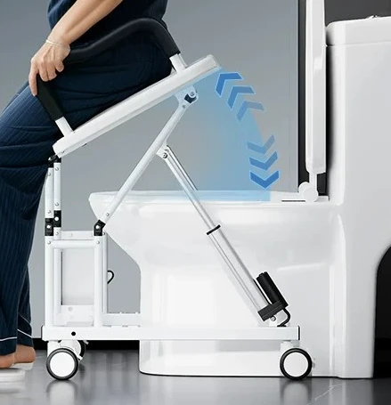 Customizable Electric Toilet for The Elderly, Auxiliary Lift Chair for Patients with Inconvenient Legs and Feet