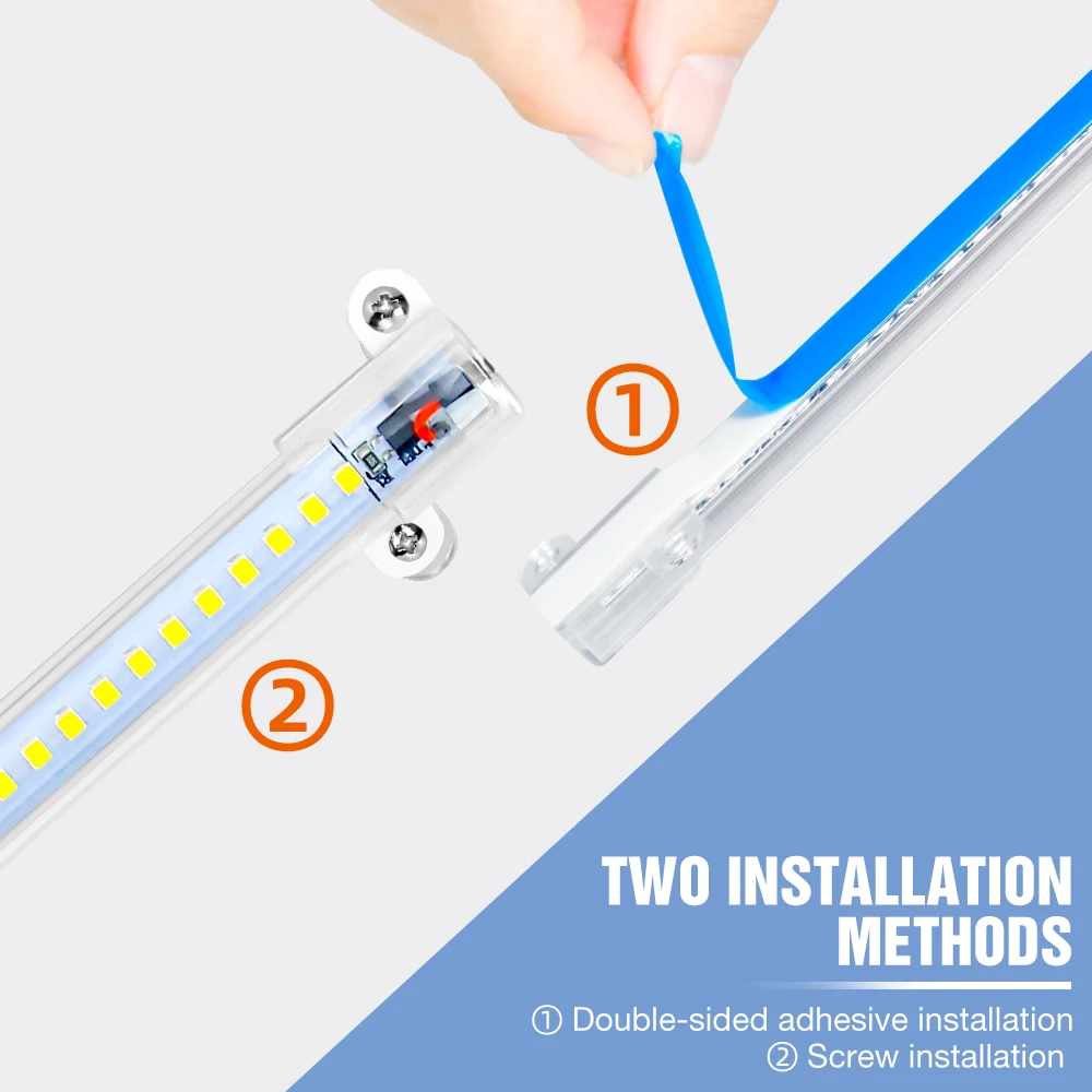 LED نمو النبات شريط إضاءة الطيف الكامل داخلي الزراعة المائية زراعة مصباح الدفيئة خيمة زهرة بوعاء الخضار ملء الإضاءة