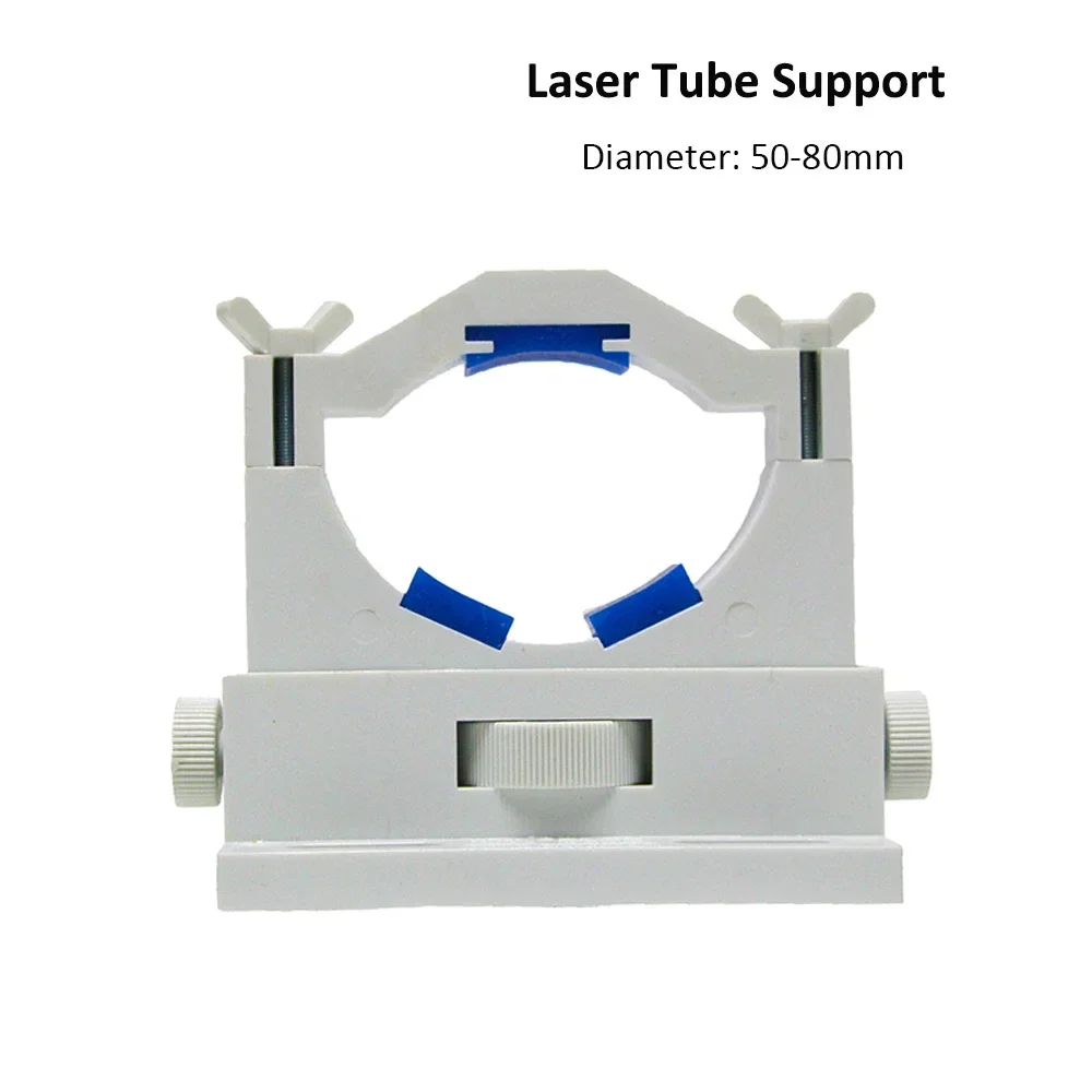 Co2 Laser Tube Holder Support Mount Flexible Plastic 50-80mm for 50-180W Laser Engraving Cutting Machine Model A