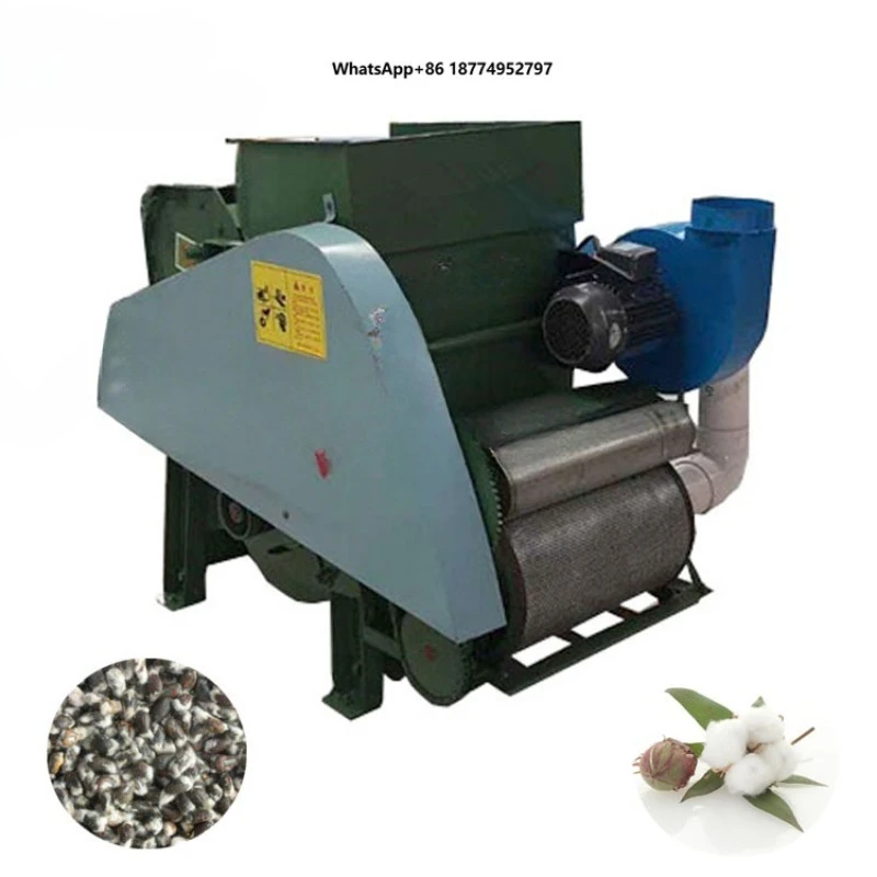 Self-suction Seed Delinting  Grinning and Pressing Machine Lint Cleaning Processing Machine