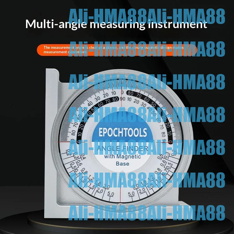 

Magnetic Angle Finder Locator Digital Level Measuring Tool Protractor Tilt Level Meter Dual Level Bubble Back Comparison Tester