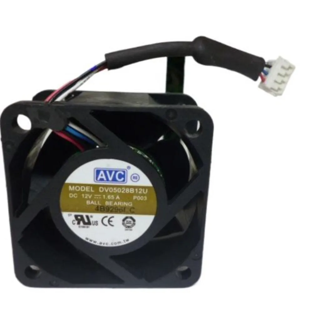 

Для AVC DV05028B12U 5028 50 мм 5 см DC 12 В 1.65A 4-проводный инвертор для сервера pwm охлаждающий вентилятор