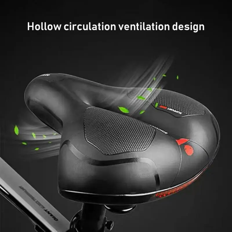 ThinkRider MTB Saddle Seat Men Women Thicken Road Cycle Saddle Hollow Breathable Comfortable Soft Cycling bike Seat