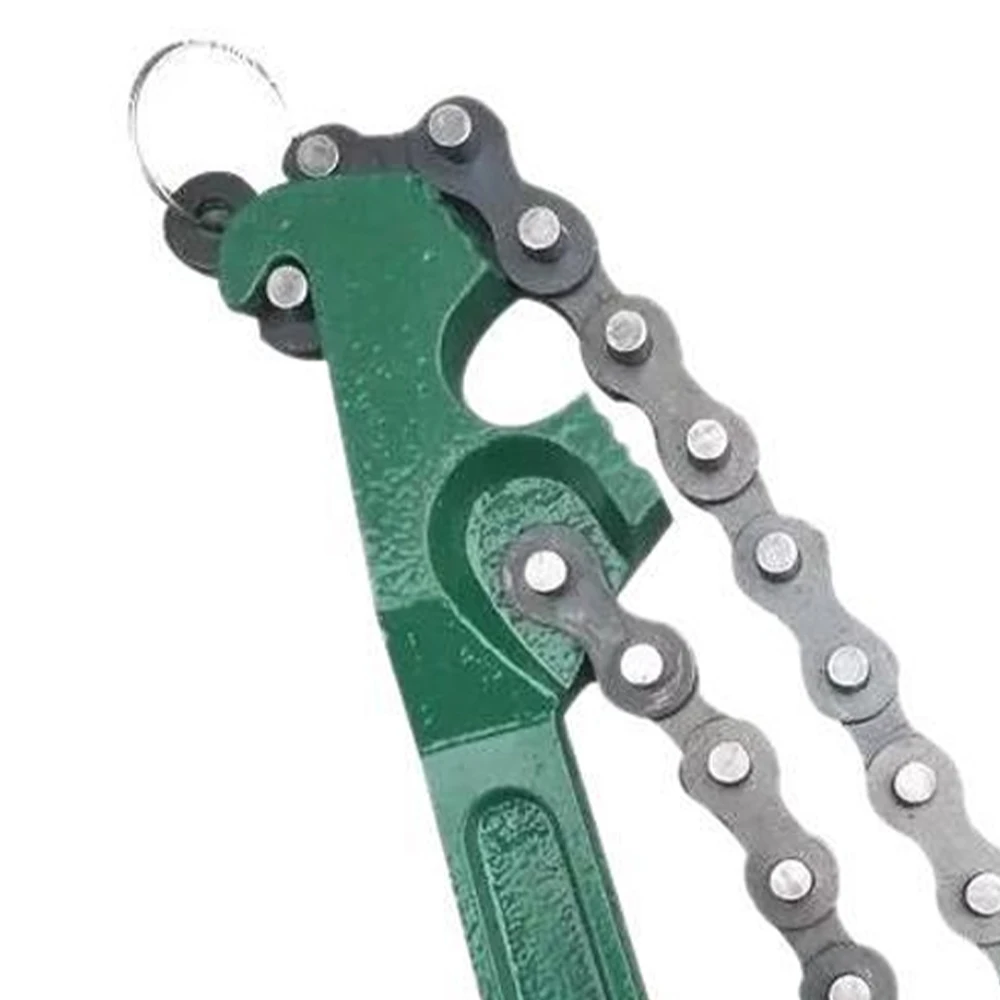 

Ключ для цепных фильтров 12 дюймов, для масляных фильтров, с нескользящим ремнем, многофункциональный, для трубных соединений, ременной ключ для сантехники