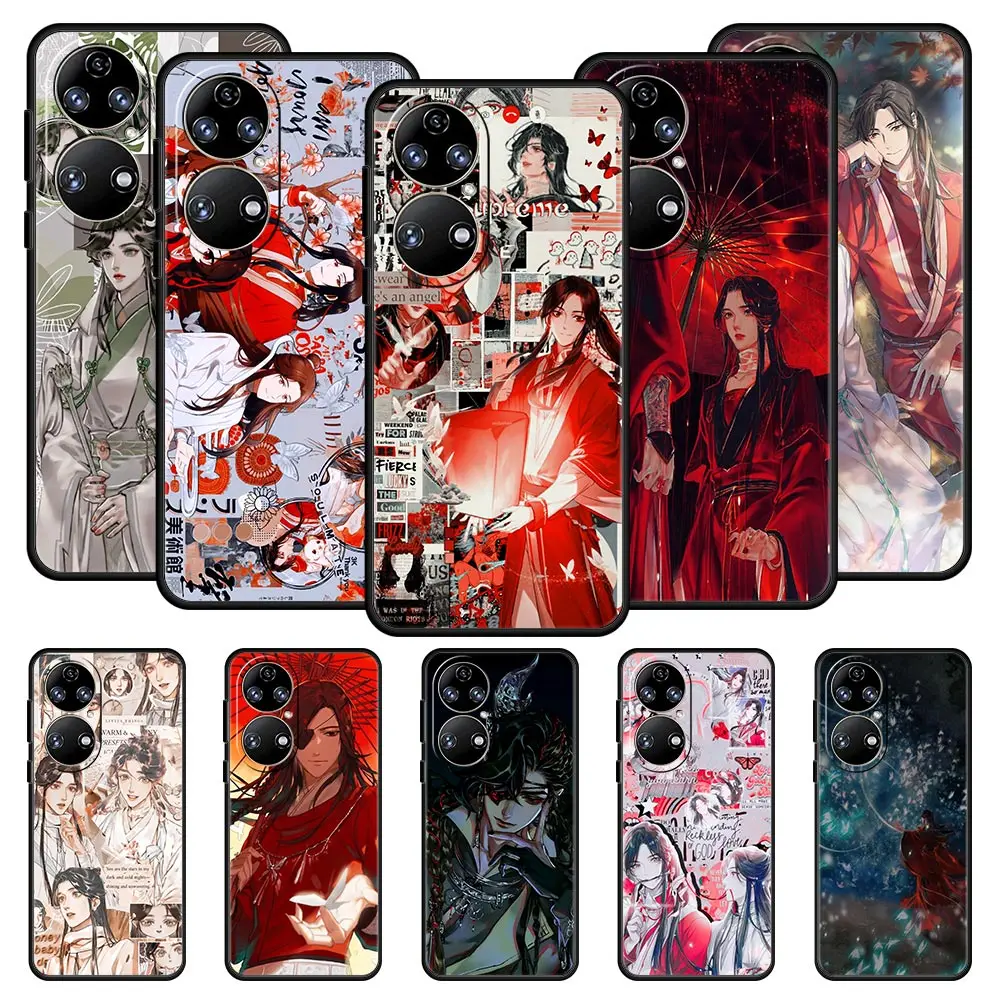 Heaven Official’s Blessing Phone Case For Huawei P30 Lite Y6p Y9s Y7a P50 Pro P20 P40 Lite E P Smart Z 2021 Y6 Y7 Y9 2019 Cover