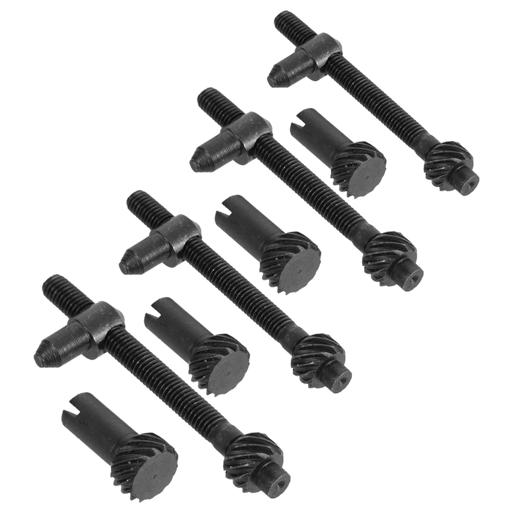 4 Set Tensioner Sekrup Penyesuaian Gergaji Mesin 4500 5200 5800 Peralatan Listrik Logging Perawatan Mudah Tahan Aus