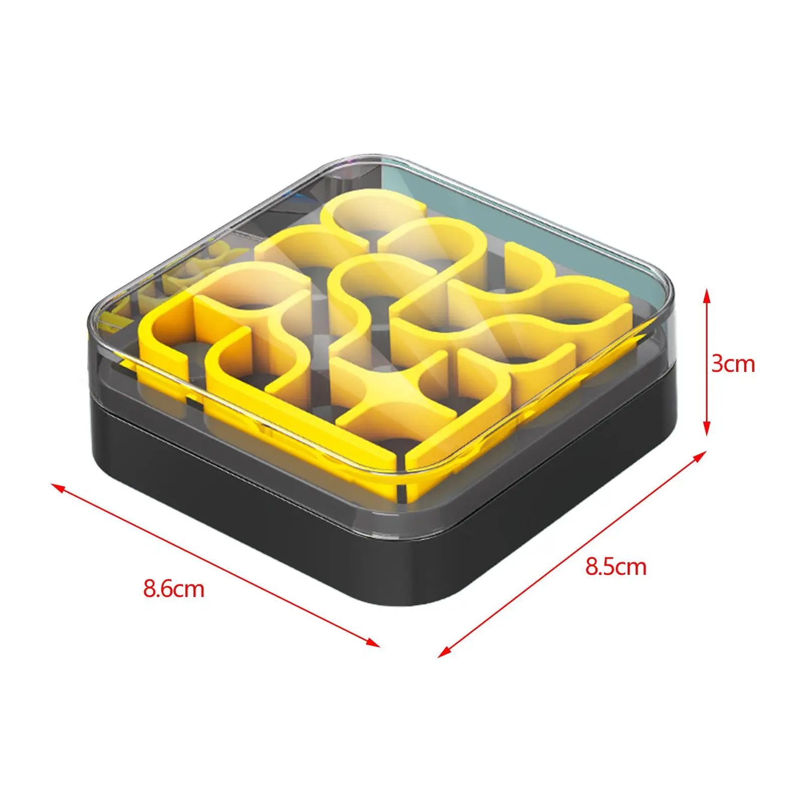 Mini Curve Puzzle Box Fun Intelligence Maze Brain Teaser Puzzle for Children