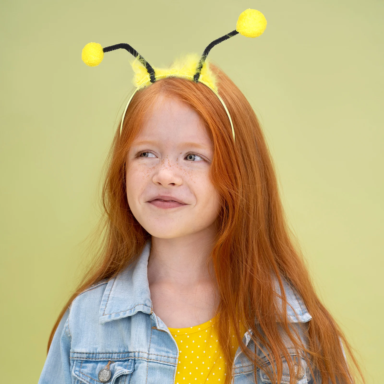 

1Set Bee Wings Kids Costume Accessories Soft Bumblebee Headband With Adjustable Strap For Halloween Carnival Birthday Party Role