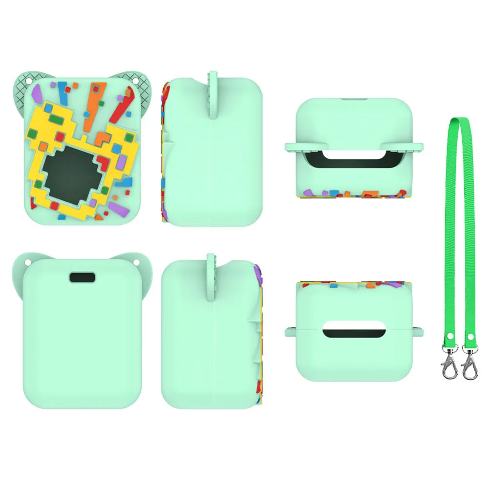 Funda De Silicona Para Bitzee – Protección Completa Antiarañazos Y Golpes, Ajuste Cómodo, Colores Vivos – Incluye Cordón