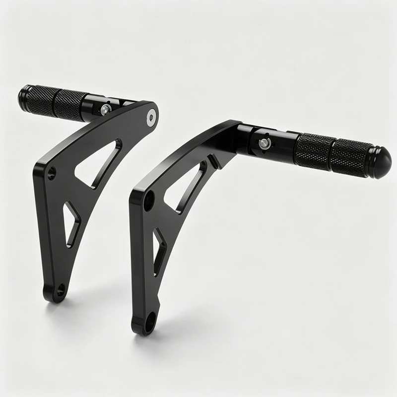 Super Sale Motorcycle Folding Rear Passenger Footpeg for Honda Monkey 125 Z125 2018-2025 Extended Larger Footrest Pedal Accessor
