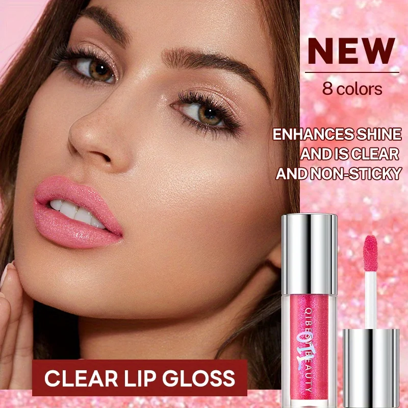 Plump and sparkling pearlescent lip gloss Delicate moisturizing and moisturizing easy to color Dudu lip gloss