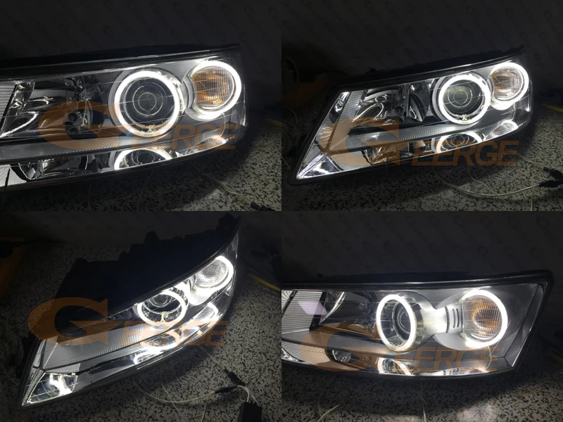 Excellent Ultra Bright CCFL Angel Eyes Halo Ring Light Car Styling For Hyundai Sonata NF Pre Facelift 2005 2006 2007
