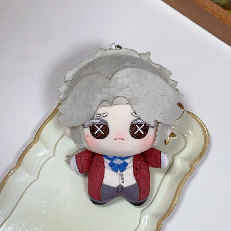 Cute 10cm Cool Eyes Game Identity V Character Composer Frederick Kreiburg Plush Toys Cosplay Anime Keychain Plushie Doll Pendant view 2