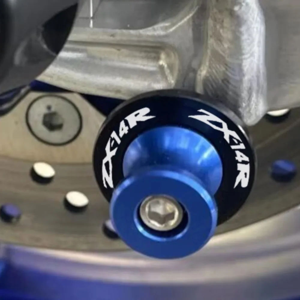 

FOR KAWASAKI ZX14R ZX 14R 2006-2015 2014 2013 2012 Motorcycle 6MM High Quality CNC Swingarm Spools Sliders Stand Bolts Protector