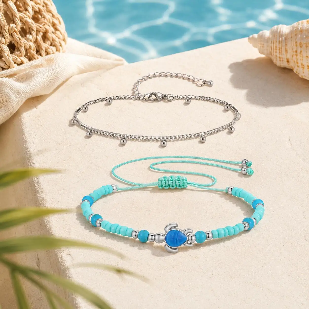 Anklet Set Stainless Steel Lay - Jc Jewelry & Watches Reviews recension och pris
