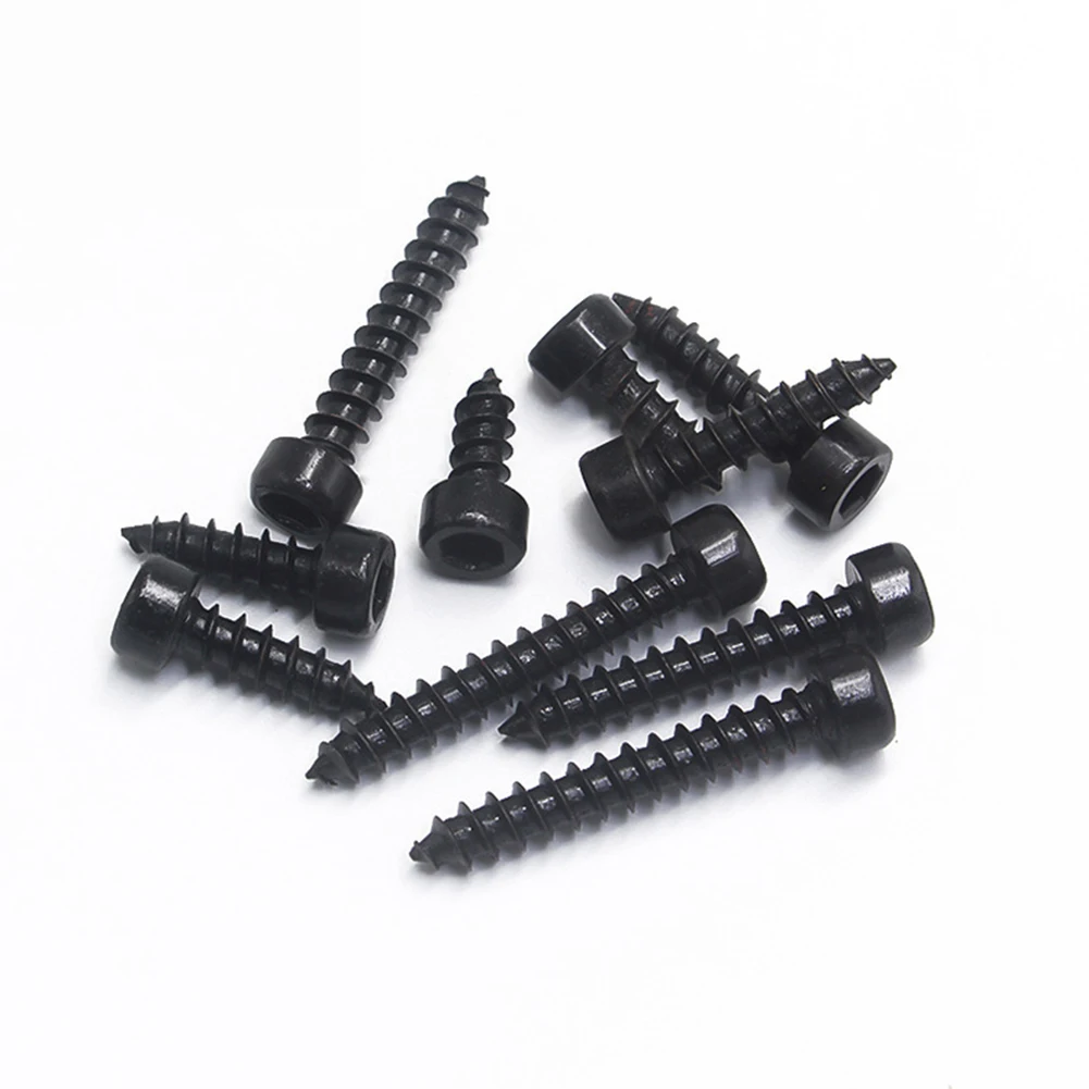 32pcs 35mm Hex Hexagon Cap Head Self Tapping Screw 8.8 Gradese Carbon Steel Using In Home And Office Furniture, Machinery
