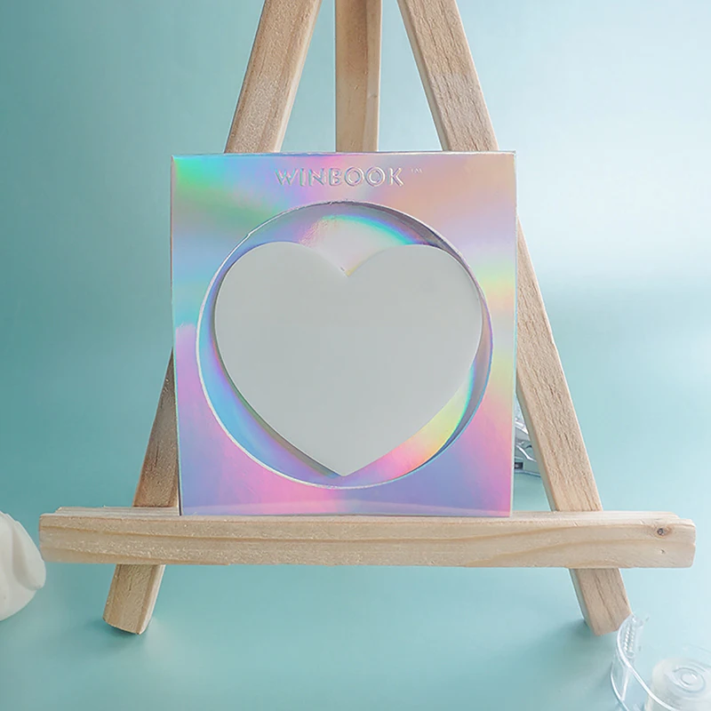 50Sheets PET Transparent Note Sticker Waterproof Posted Sticky Note Pads Notepads Journal School Stationery Office Supplies