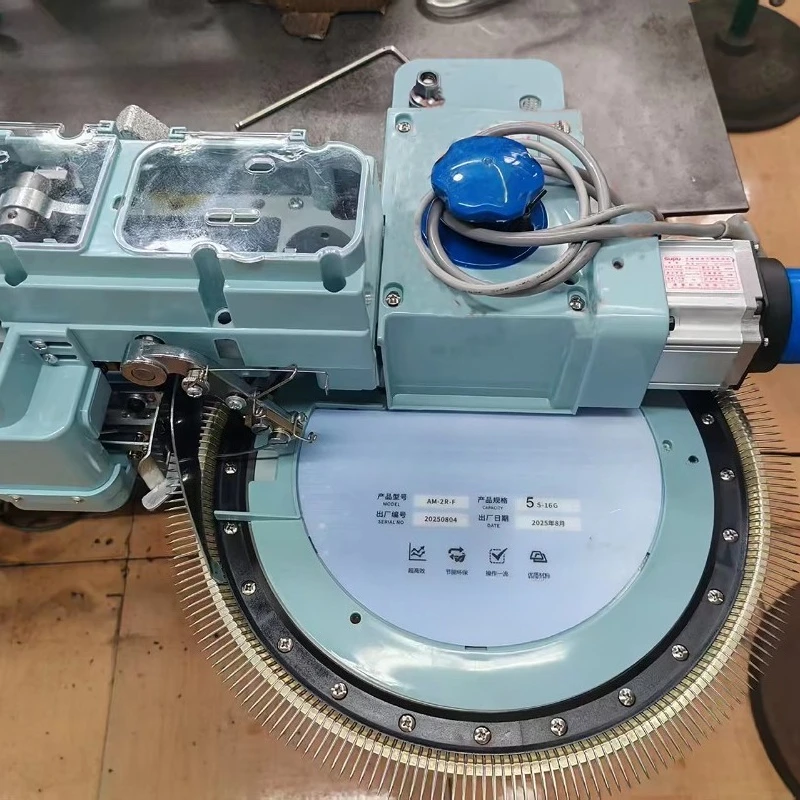 High speed sock knitting machines, seaming machines, and edge rolling machines of different sizes are selling well.