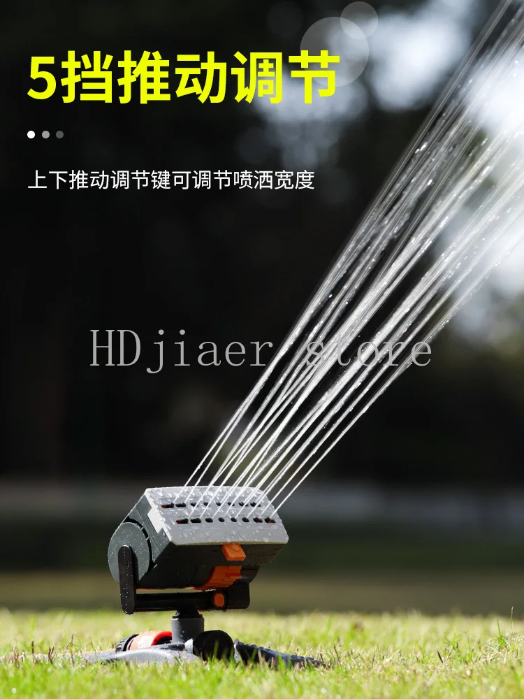 

An essential adjustable swing sprinkler for gardening and horticulture, automatic irrigation is super hassle-free