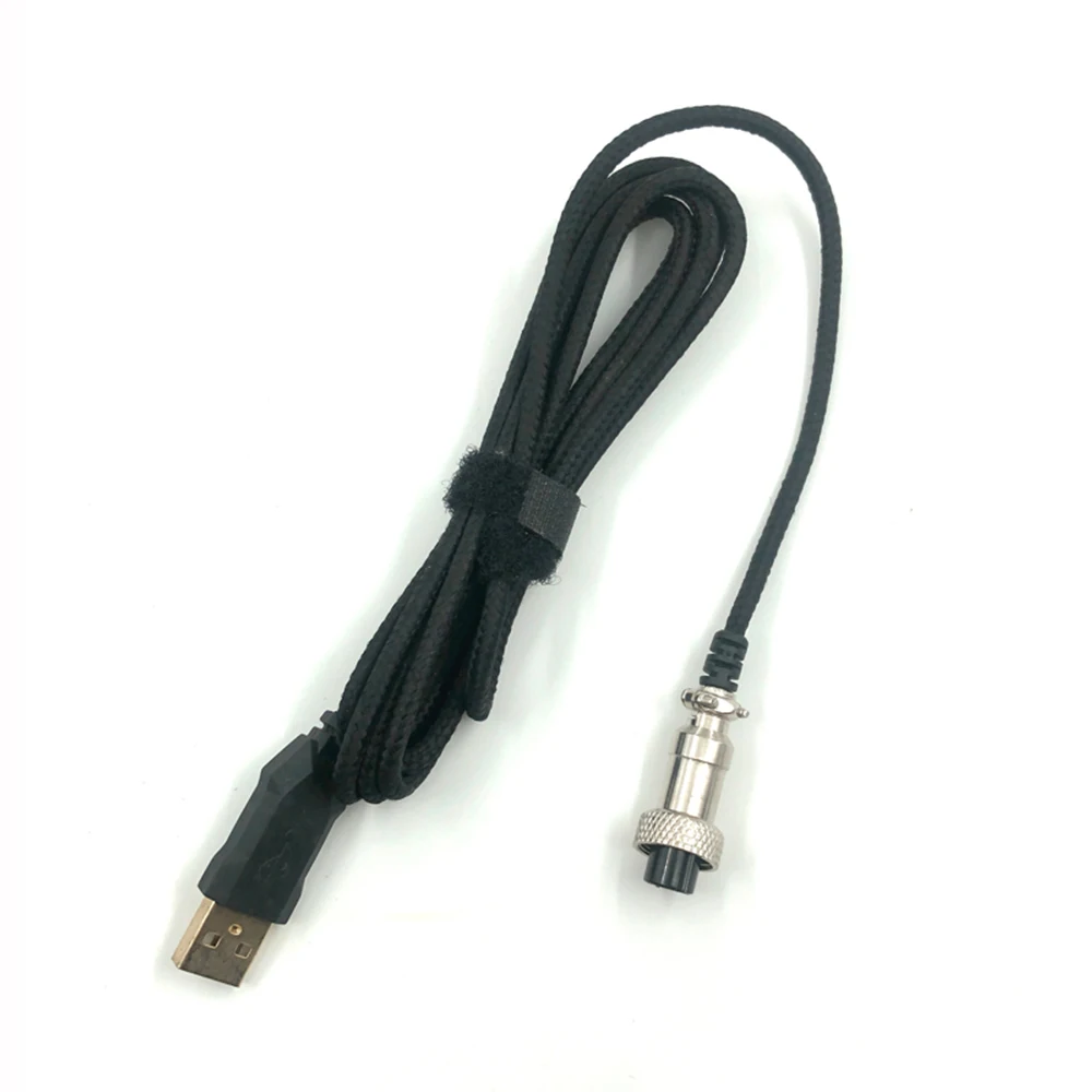 Zamiennik niebieski pleciony kabel USB PS/4 dla MadCatz TE2 / TE2 + zręcznościowe kije o długości 6 stóp z trwałym złączem Aviator