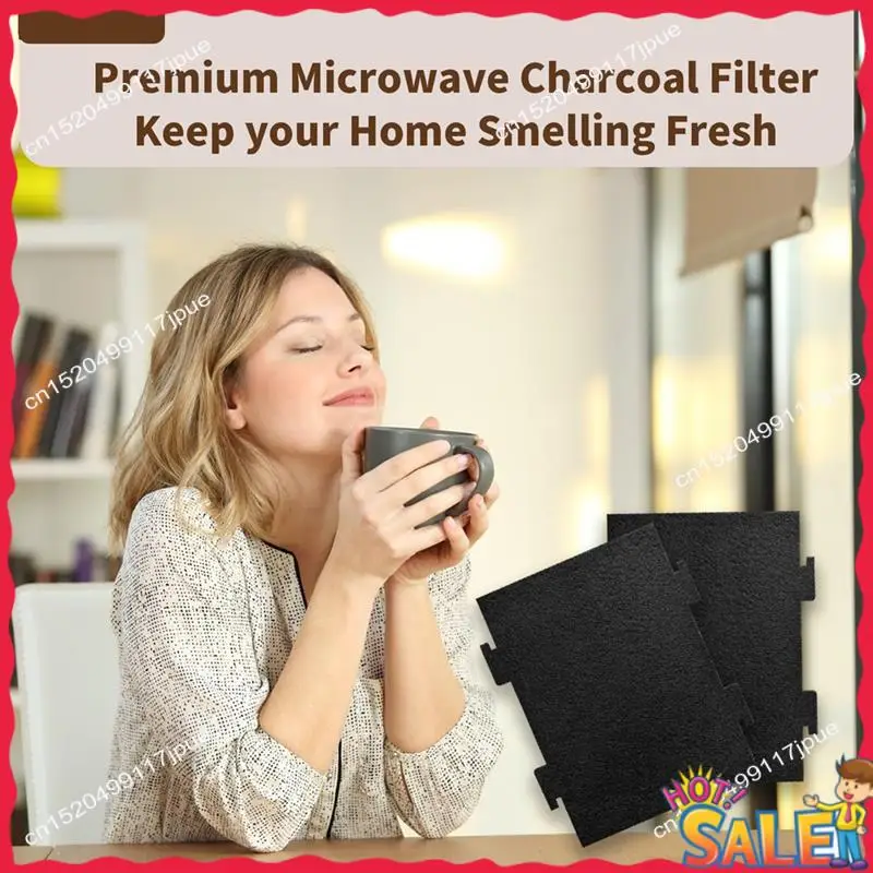 BOFO 6 Pack Activated Charcoal Filters Replacement For Whirlpool & Kitchenaid Over The Range Microwaves KMLS311HS, WML55011HS