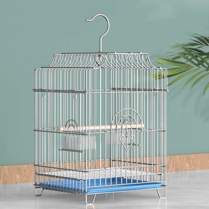 508 Factory Wholesale Outdoor Aviary Large Bird Cages Bold Plating iron wire cockatiel Bird Cage With Locks