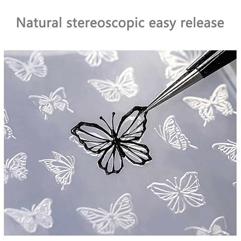 Nail Art Silicone Bow Mould Moon Stars Jewelry Casting Cute Mold Tool Relief DIY Nail Decoration Art Nail Beauty Charm