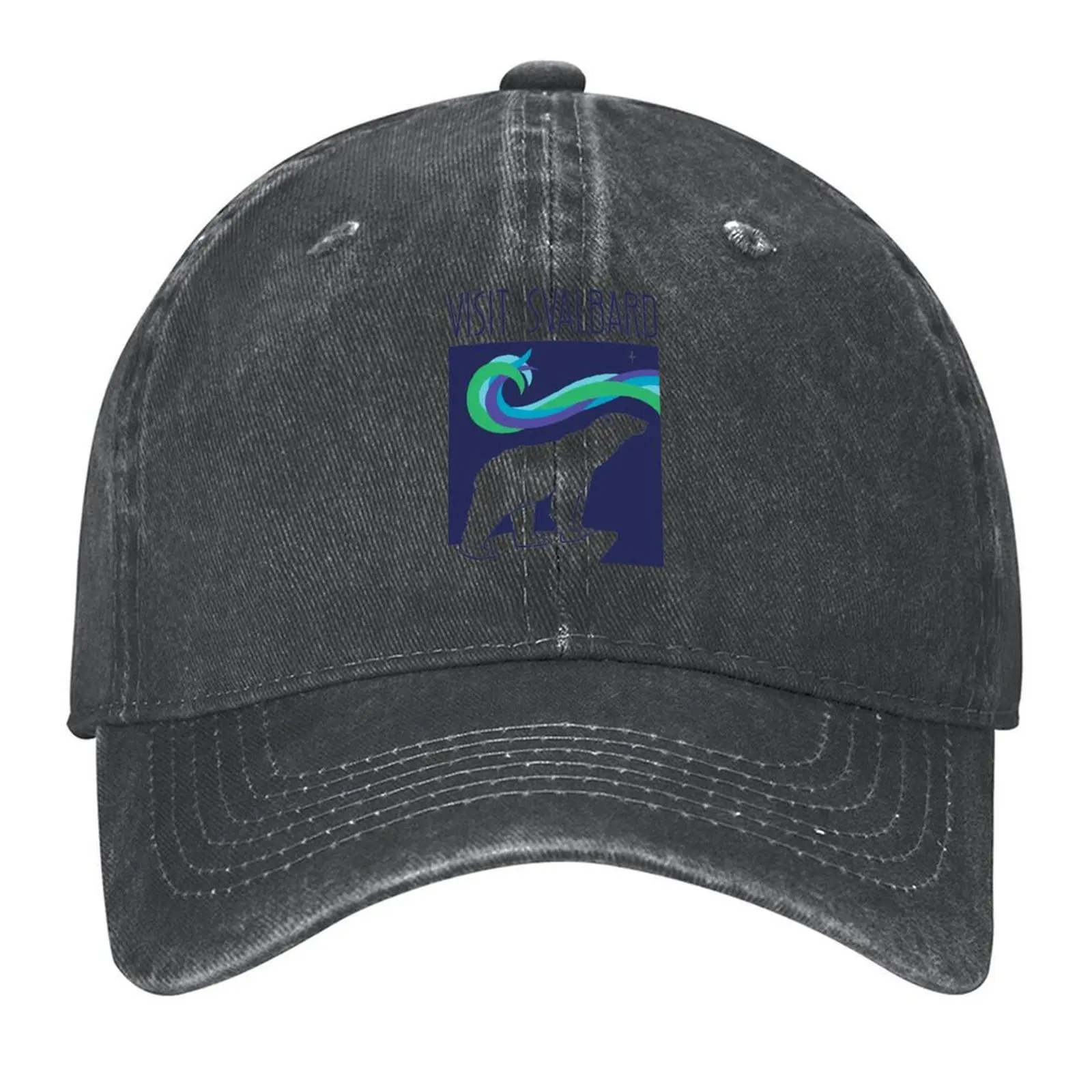 

Visit Svalbard Baseball Cap Hat Man For The Sun Fishing cap Sports Cap custom Hat Baseball Men Women's