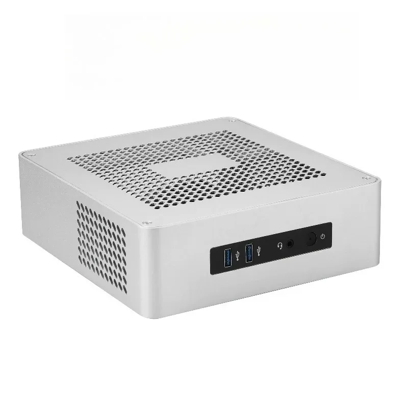 For AMD R3 3200G / 5600GT ITX Mini Assembled Desktop PC, Compact Small Host for Living Room Home Gaming