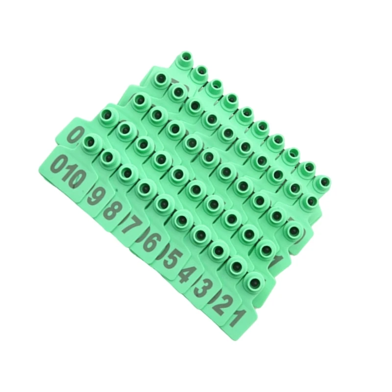 Reliability Ear Cards with Number Cattle Sheep Ear Label Veterinaries Ear Card K92A