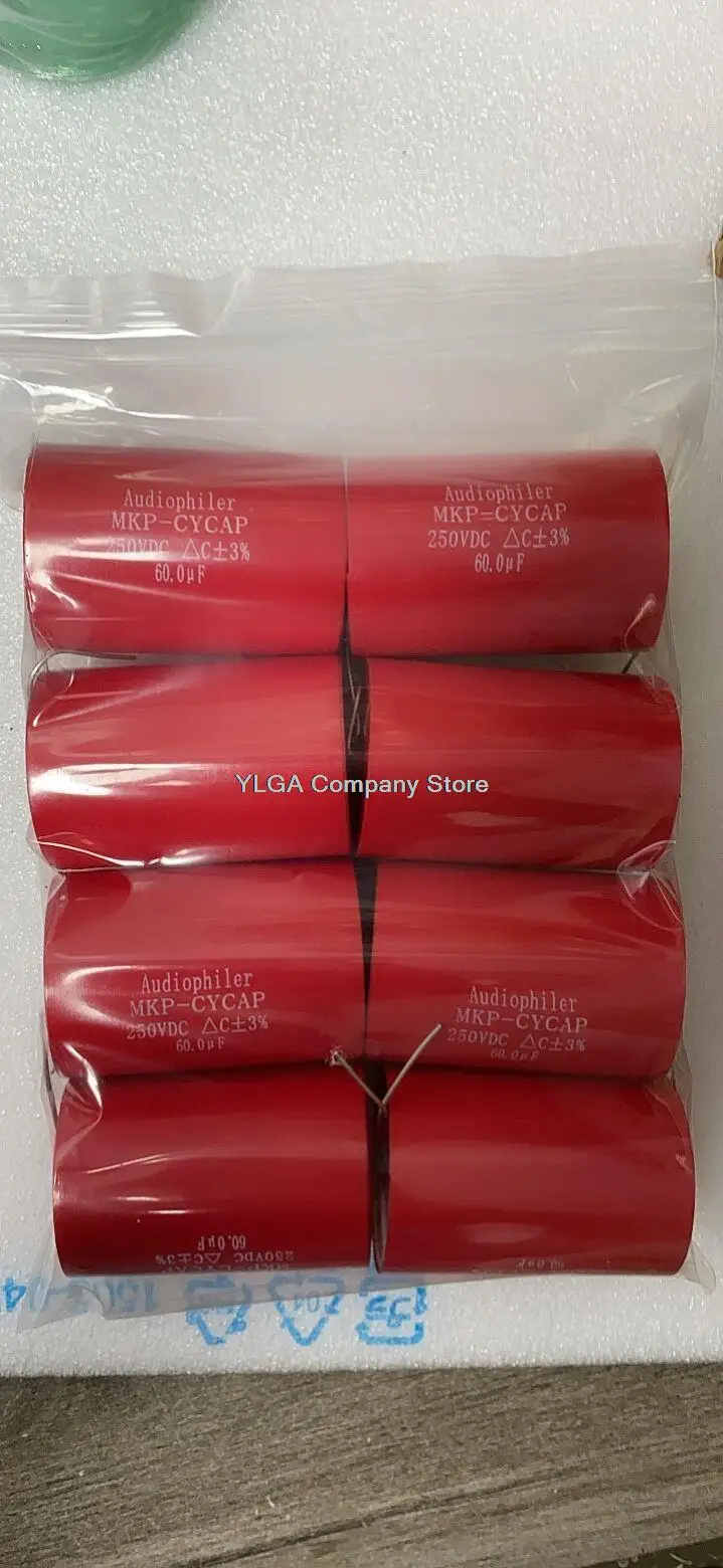 60UF   250v Audiophiler MKP Promise Capacitor Film Audio Capacitor Size: 56*36