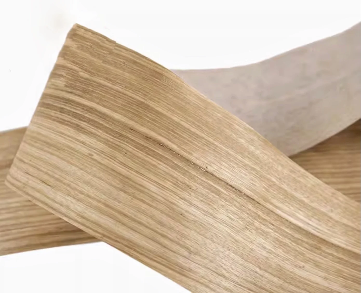 Natural Zebra wood veneer Woodskin 2.5x0.20meters T:0.25MM (Backing non-woven fabric