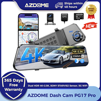 AZDOME PG17 Pro 4K+2.5K Rearview Dash Cam 12\
