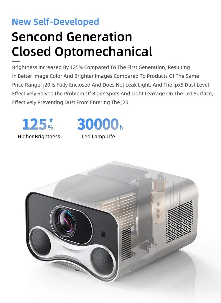 2025 Factory Ultra Short Throw Proyector 4K Small Outdoor Hd Movie Lcd Pocket Home Beamer
