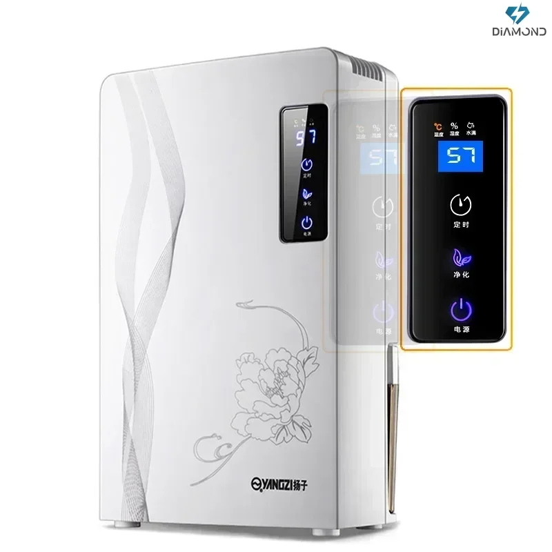 Smart Dehumidifier - For basement. Acts as air purifier. Moisture absorber. E desumidificador de ar for a dry environment