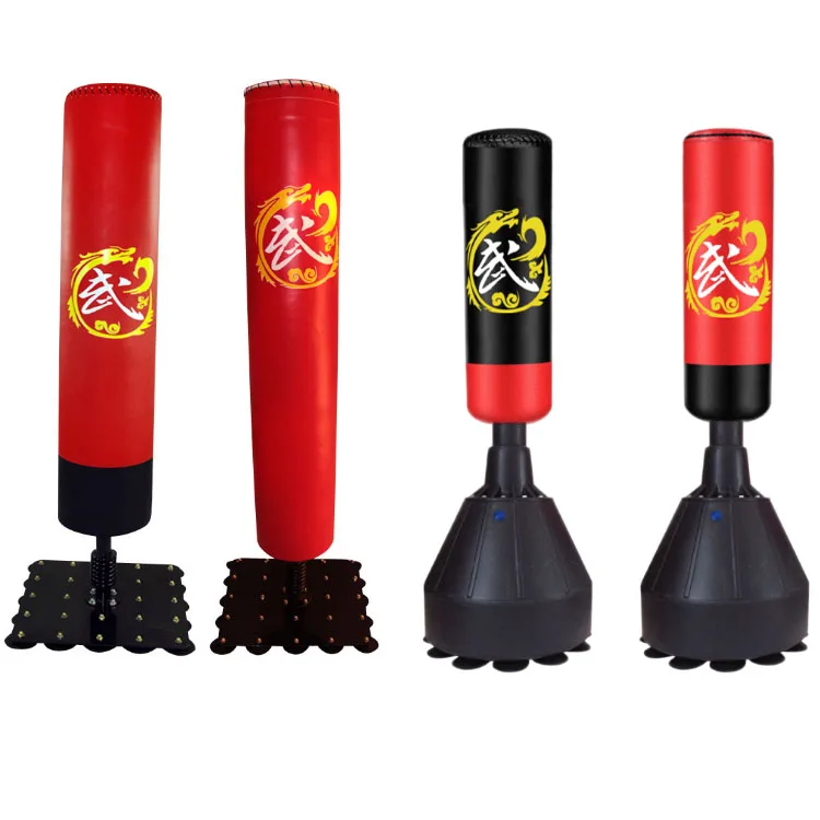

Adjustable Height Free Standing Punching Bag PU Material with Sand Filling for Hammer Strength Boxing Training