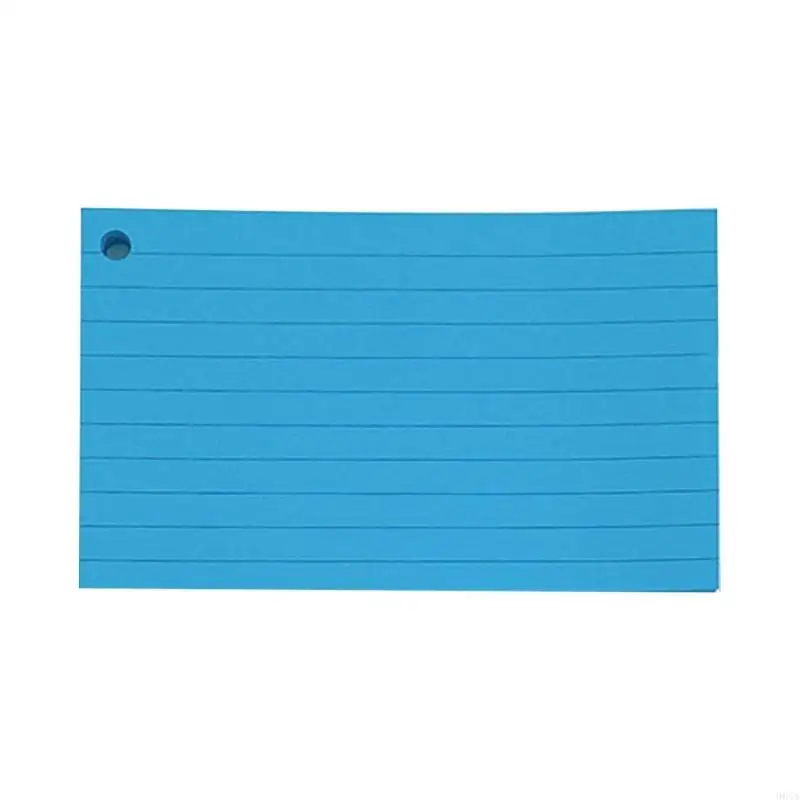 Schede indicizzate foderati Blank Flash Card Cards Paper Cards per l'apprendimento