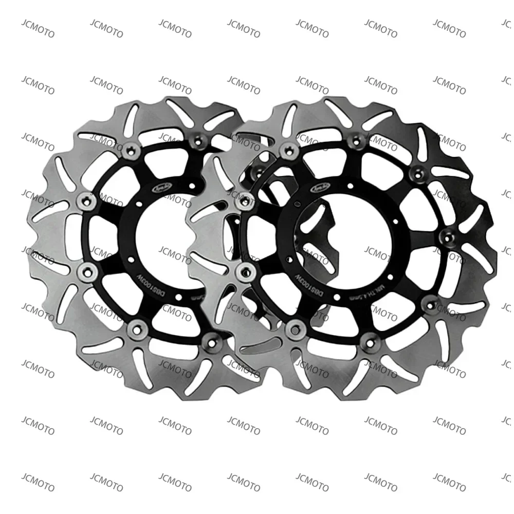 

3Pcs/SEt For Honda CBR600F4i 2001 2002 2003 2004 2005 2006 Stainless Steel Motorcycle Front Rear Brake Disc Rotor Adaptor