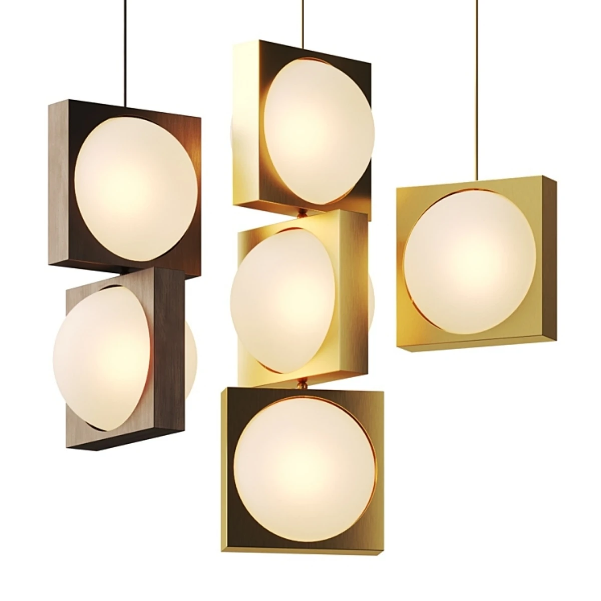 

Opal Glass Globe Pendant Light Retro Elegance Design For Living Room Bedroom Bedside Lamp Home Decor Lighting Black/Gold Custom