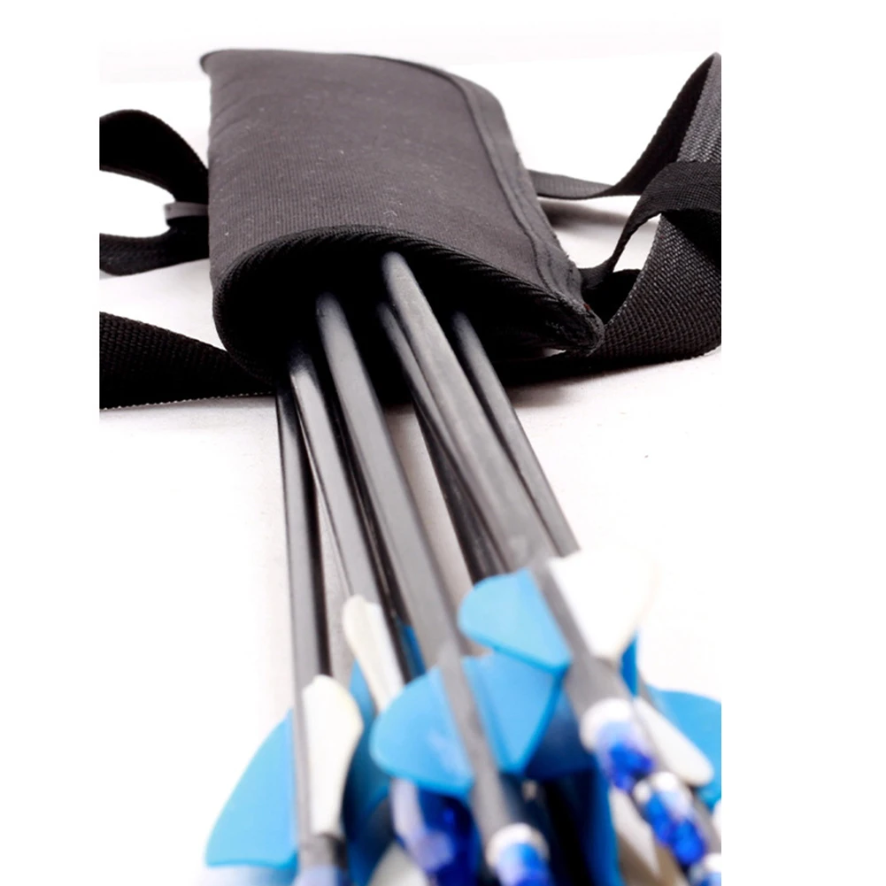 Quiver Small Arrow Storage Bag Large Capacity Oxford Cloth Quiver Product Outdoor Bow And Arrow Archery Use Waist Span With Snap