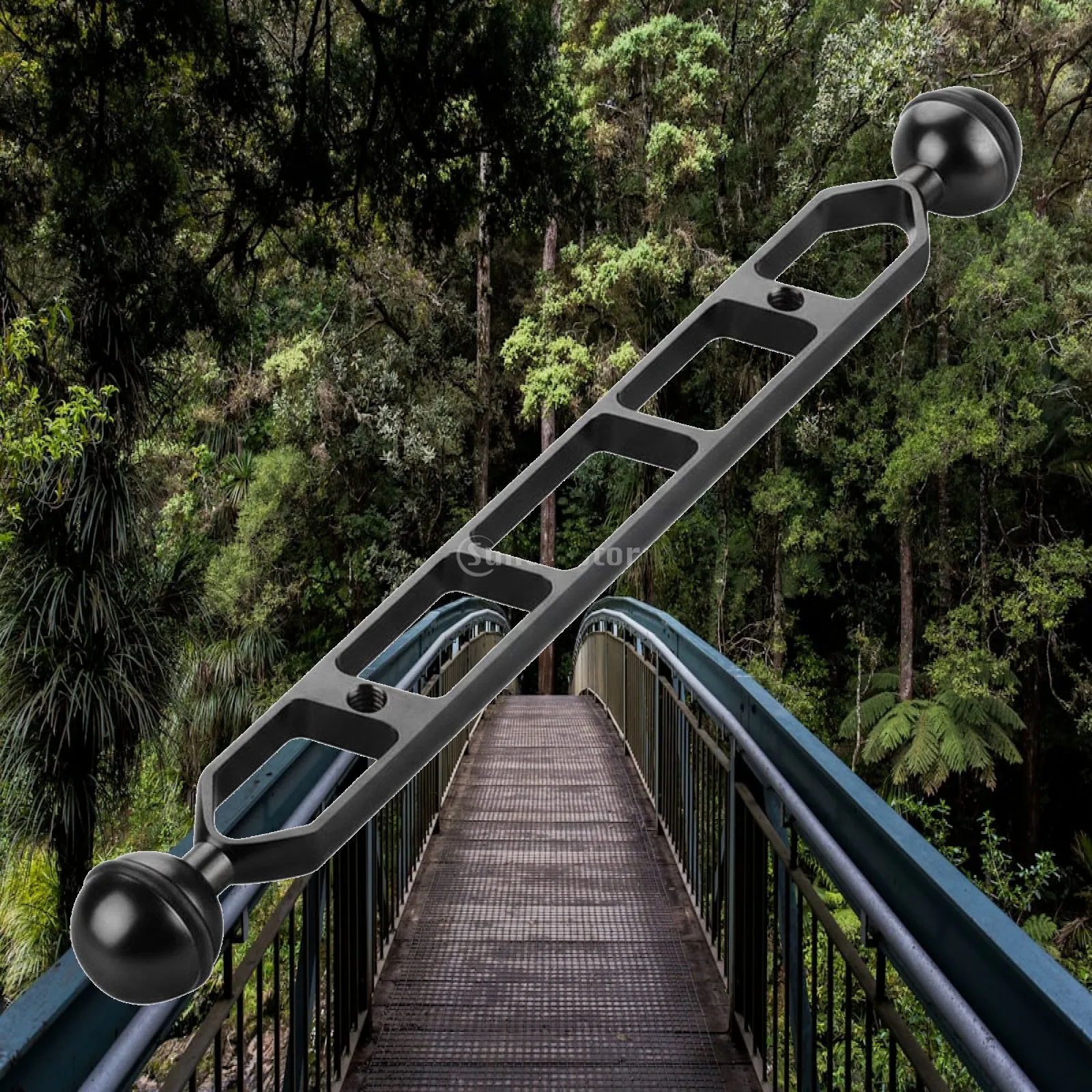 High Grade Aluminum Diving Light Arm Extension Buoyancy Photography Accessory for Ball Clamp and Underwater Camera