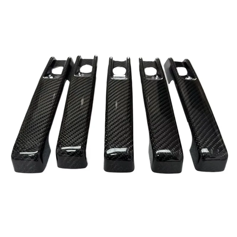 Dry Carbon Fiber Car Parts Door Handle Cover for Mercedes Benz G-Class W464 G63 G500 G350 2019-2024 Carbon Cover