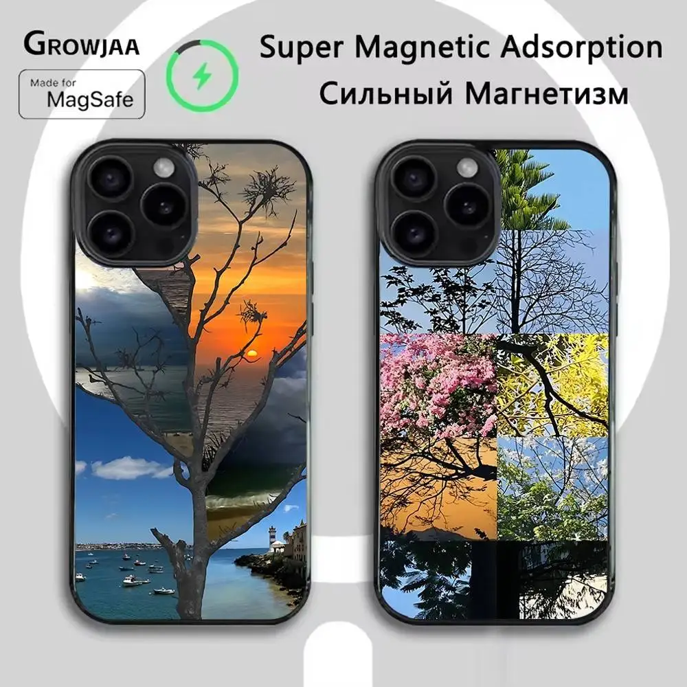 

Beach Sunset Scenery Fragments Phone Case For iPhone 16e,16,15,14,13,12,11,Plus,Pro,Max,Mini Magsafe Magnetic Wireless Charging