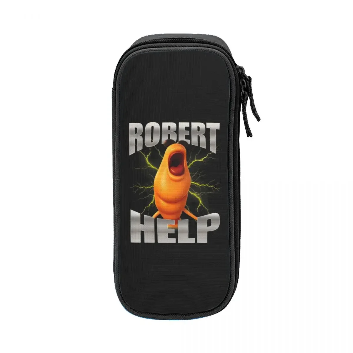 Robert Help Marcus The Worm Pencil Case Fashion Pen Box Bag for Student Big Capacity Students School Gift Pencilcases