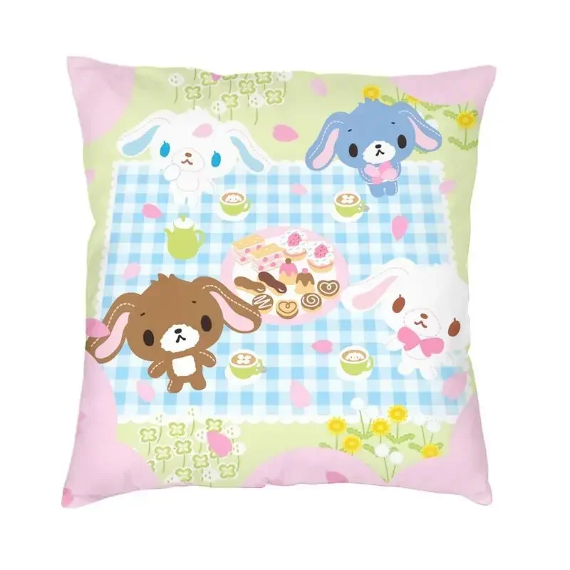 Anime Manga Sugarbunnies Cushion Cover Home Decorative Printing Animation Cartoon TV Throw Pillow for Car Double-sided