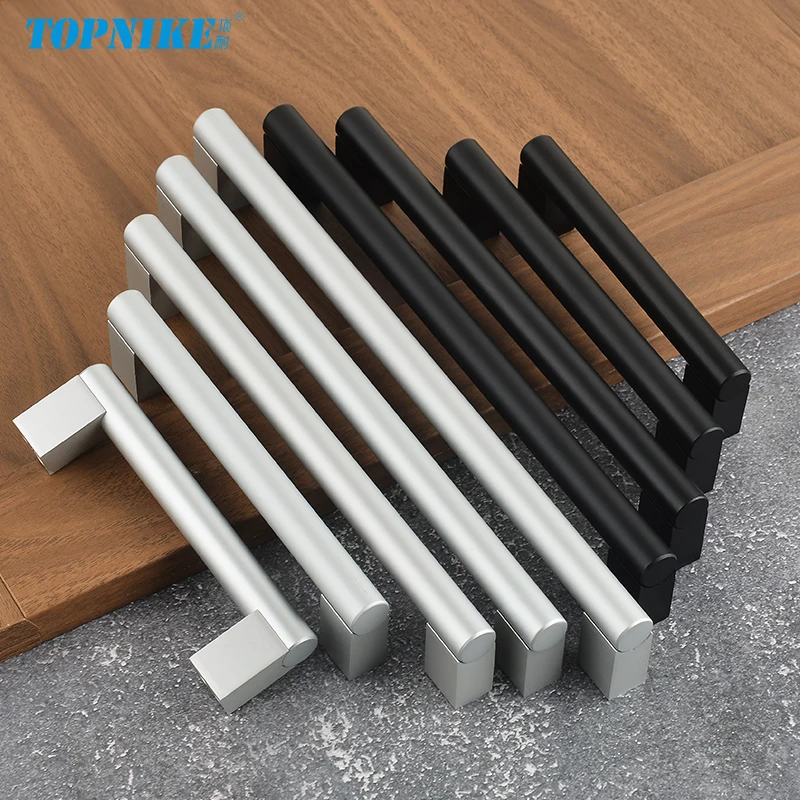 

Solid Aluminum Alloy extended Handles for Wardrobe Doors Kitchen Cabinets Refrigerators Long pulls