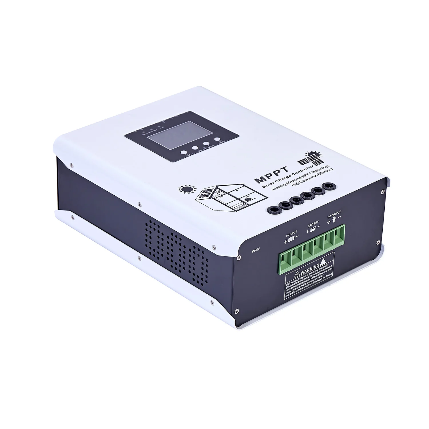 150A MPPT Solar Controller 48v/96v DC Intelligent Solar Regulator Charge Controller for Off-grid Solar  Kit