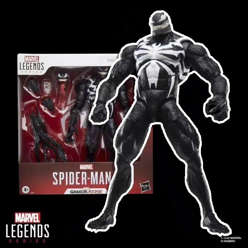 

Большая фигурка Венома из серии Marvel Legends Spider-Man 2 Gamerverse, новинка в наличии, подвижная, для фанатов Marvel, подарок на день рождения