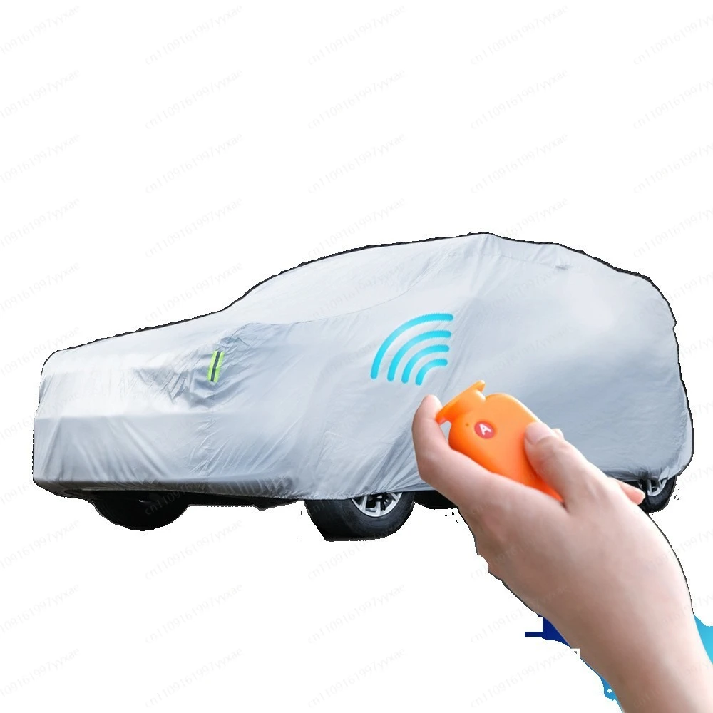

Подходит для полностью автоматического чехла для автомобиля, защита от солнца, теплоизоляция, защита от дождя, защита от снега, полное покрытие.