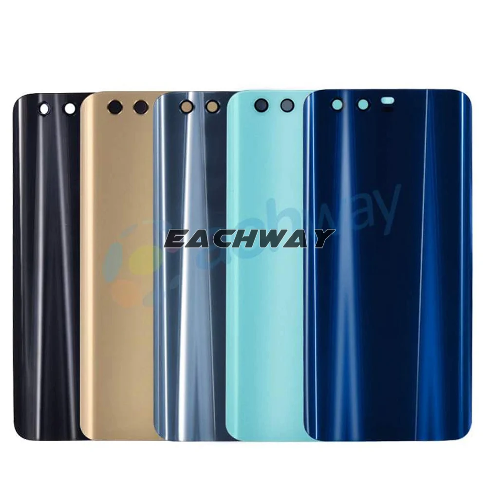 For Huawei Honor 9 Back Glass Battery Cover Rear Door Housing Case Panel Replacement Parts For Honor 9 Lite Back Glass Cover